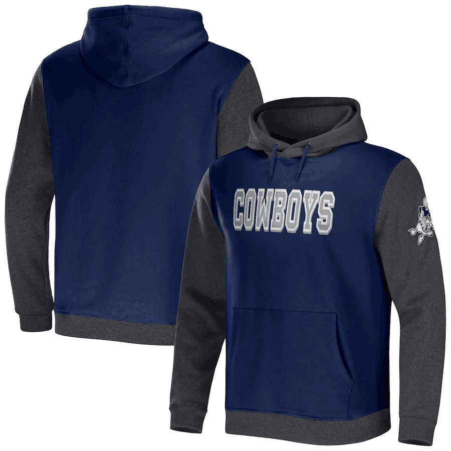 Men 2023 NFL Dallas Cowboys blue Sweatshirt style 2->denver broncos->NFL Jersey